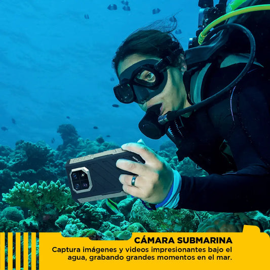 Celular Smartphone Militar Armor 22, 4G, 256 GB, 64 MP, Dual SIM, Vision Nocturna