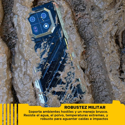Celular Smartphone Militar Armor 22, 4G, 256 GB, 64 MP, Dual SIM, Vision Nocturna