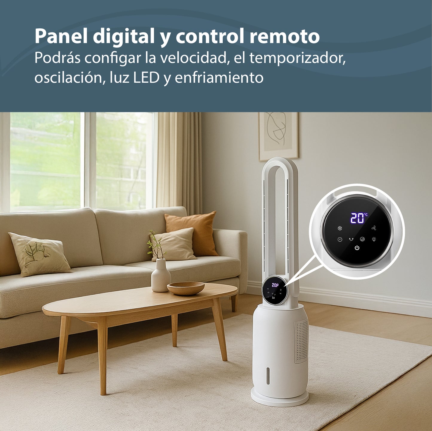 Enfriador de Aire sin Aspas