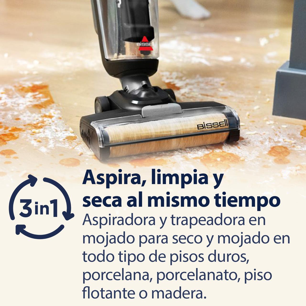 Lavadora de pisos Crosswave HF2 + 3 Detergente
