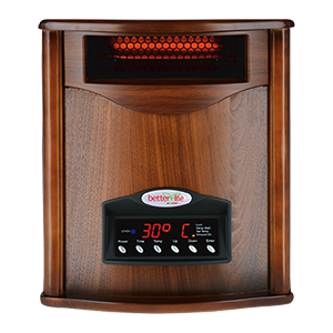 Estufa Eléctrica Infrarroja Madera UV 70 m2 WiFi image 0