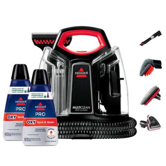 Lavadora de Tapices MultiClean SpotClean BISSELL 4720M + 2 Detergentes image 0