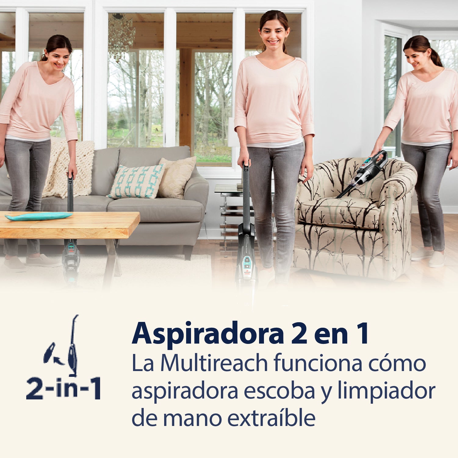 Aspiradora Inalambrica MultiReach Essential 18V 2280N image 5
