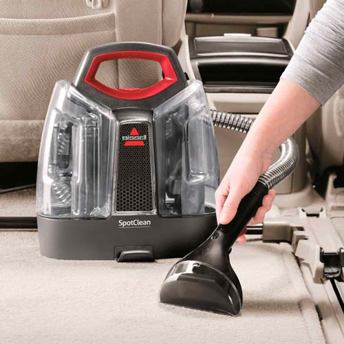 Lavadora de Tapices MultiClean SpotClean BISSELL 4720M + 2 Detergentes image 1