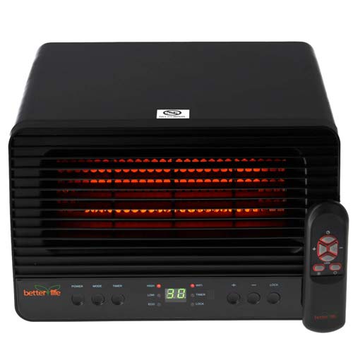 Producto de Venta de Bodega - Open Box - Estufa Infrarroja 45 m2 betterlife BLIR1500CW image 9