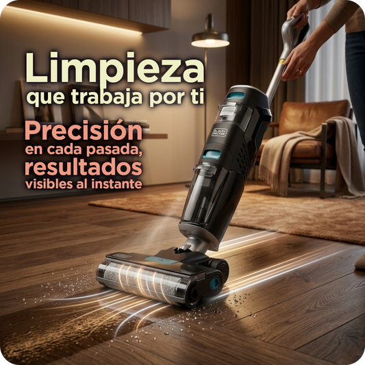 Lavadora de pisos Vacuum + Wash Duo