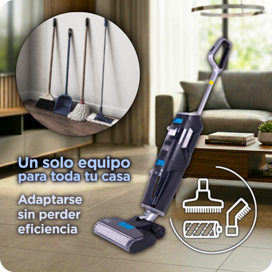 Lavadora de pisos Vacuum + Wash Duo