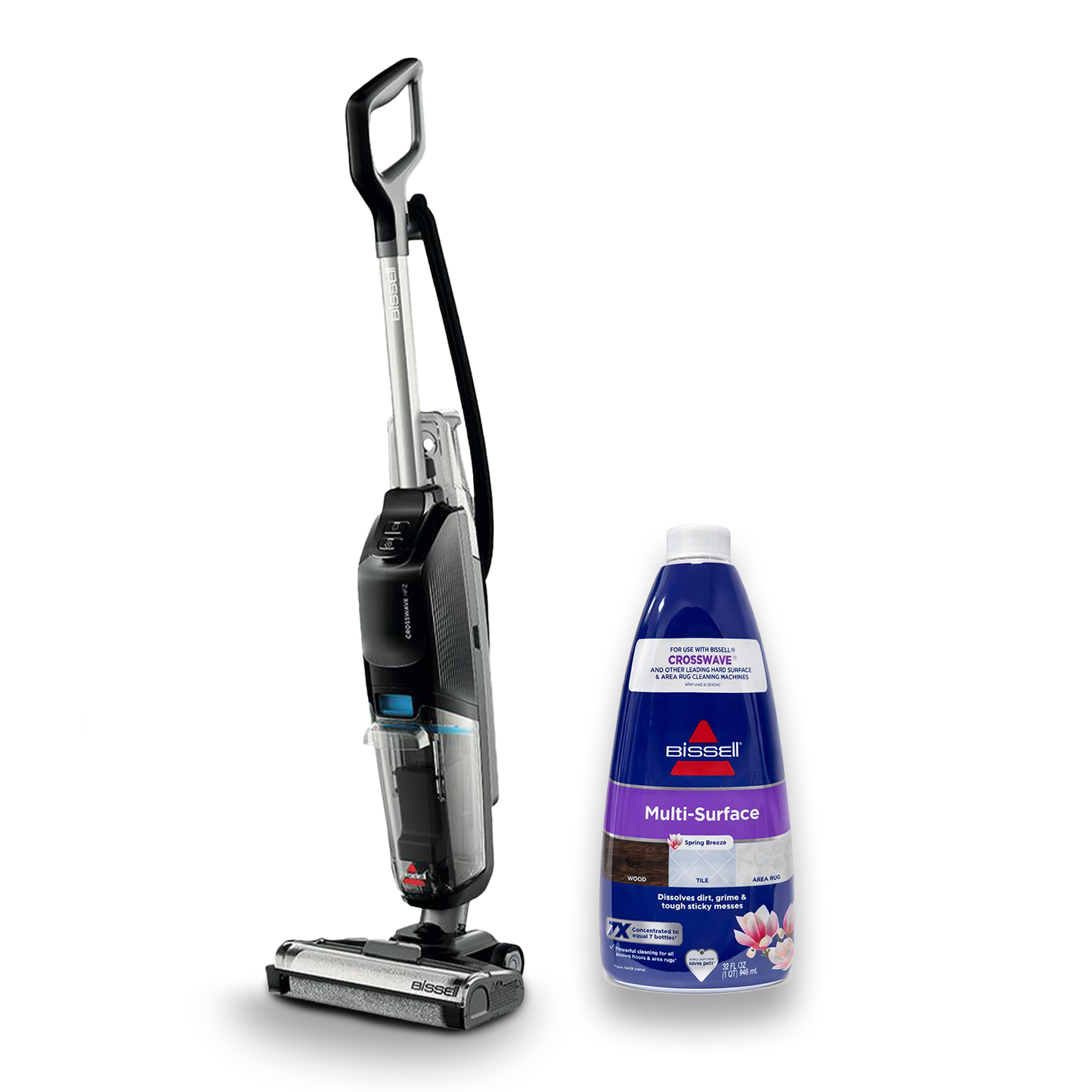 Lavadora de pisos Crosswave HF2 + Detergente