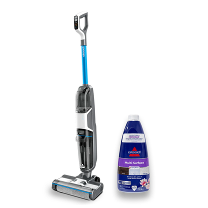 Aspiradora y Trapeadora Crosswave Inalámbrica HF3 + Detergente