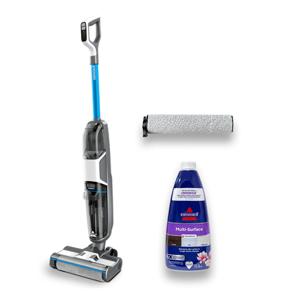 Aspiradora y Trapeadora Crosswave Inalámbrica HF3 + 1 Rodillo + 1 Detergente