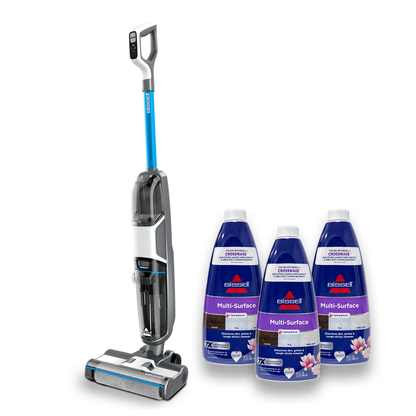 Aspiradora y Trapeadora Crosswave Inalámbrica HF3 + 3 Detergente