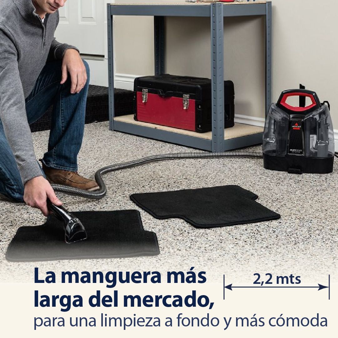 Lavadora de Tapiz MultiClean SpotClean BISSELL 4720M + 3 Detergentes