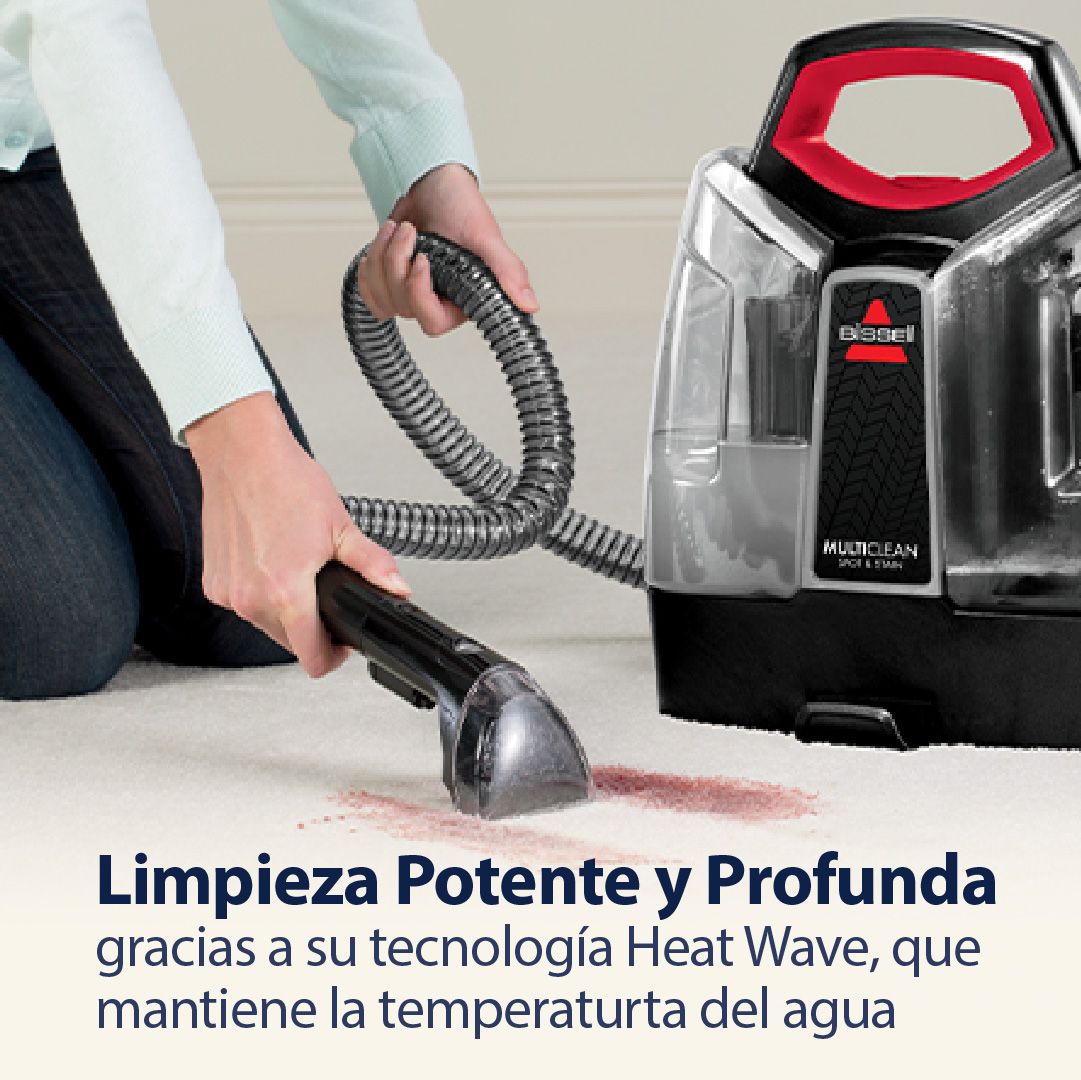 Lavadora de Tapiz MultiClean SpotClean BISSELL 4720M + 3 Detergentes