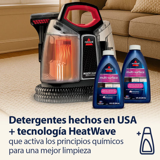 Lavadora de Tapiz MultiClean SpotClean BISSELL 4720M + 3 Detergentes