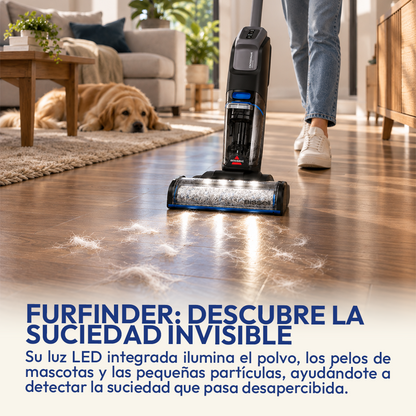 Aspiradora y Trapeadora Inalámbrica Crosswave Omnifind +  2 Detergentes