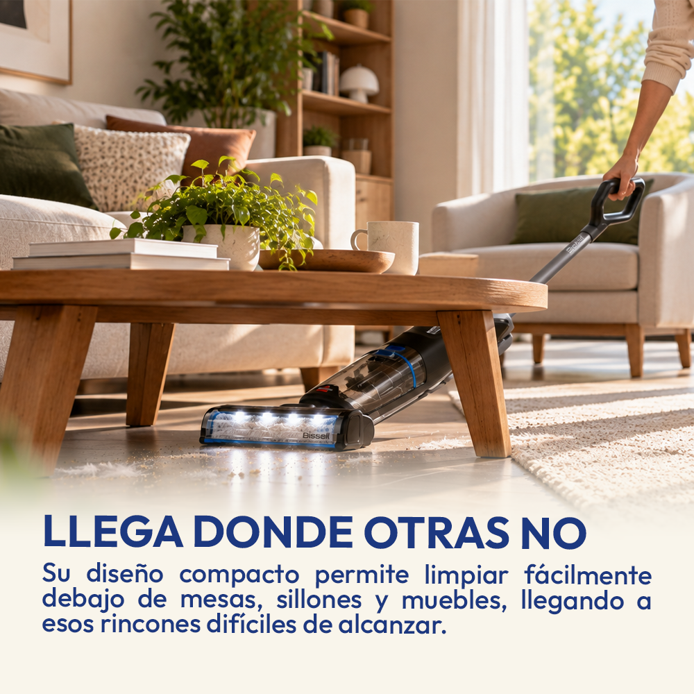 Aspiradora y Trapeadora Inalámbrica Crosswave Omnifind +  2 Detergentes