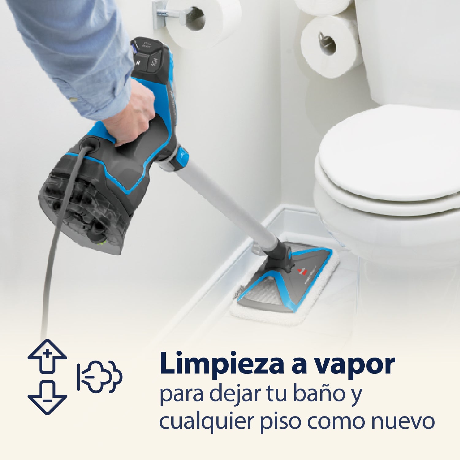 Mopa a Vapor Desmontable PowerFresh SlimSteam 2234N image 7