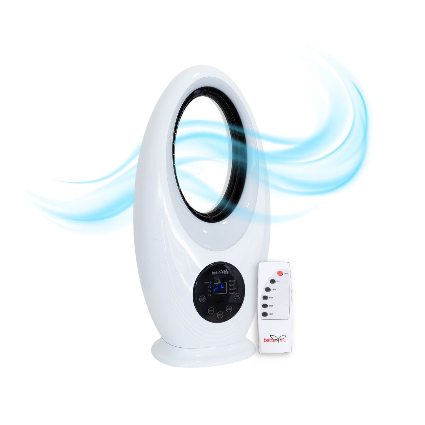 Ventilador sin Aspas con Luz LED BLBL48L image 0