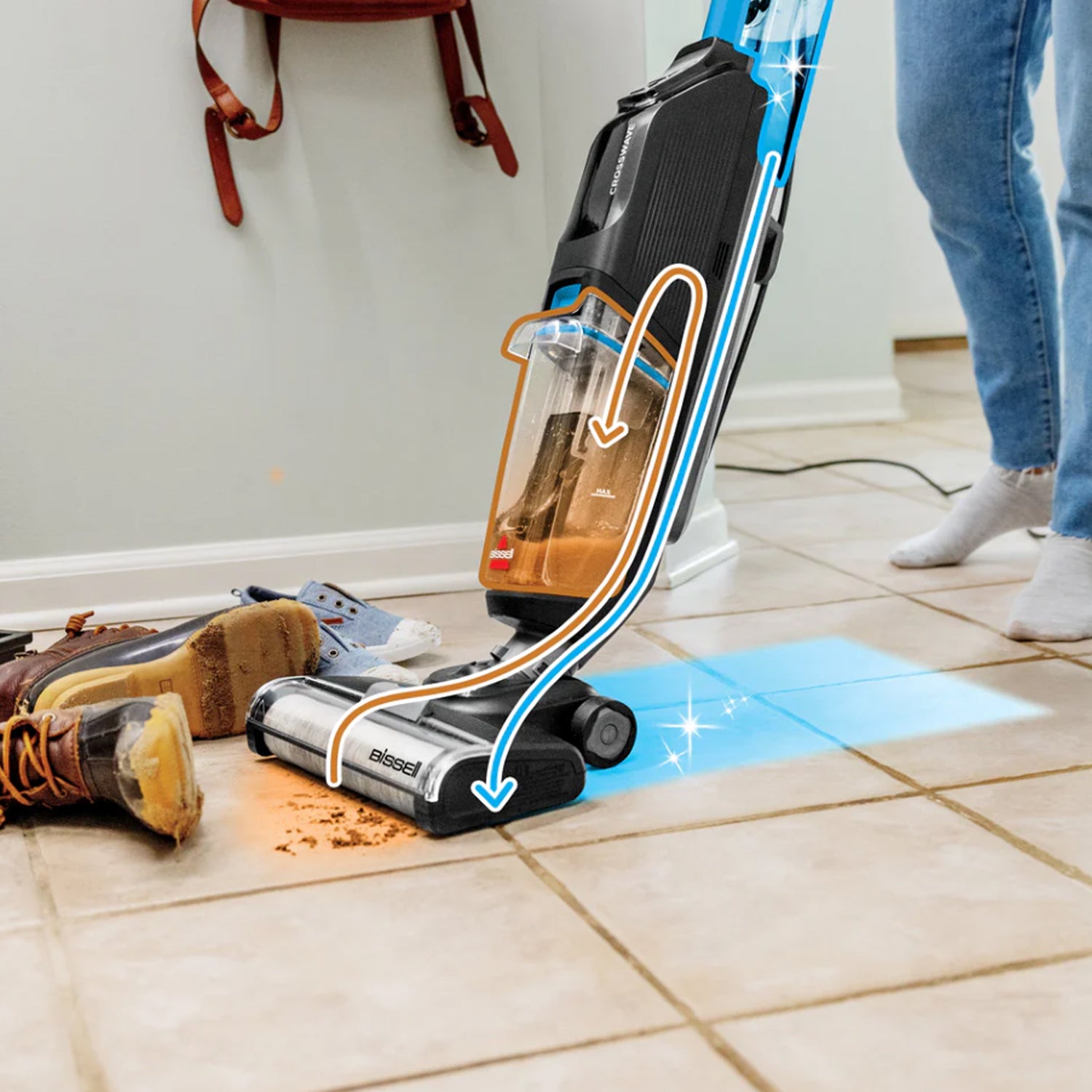 Lavadora de pisos Crosswave HF2 Select image 13