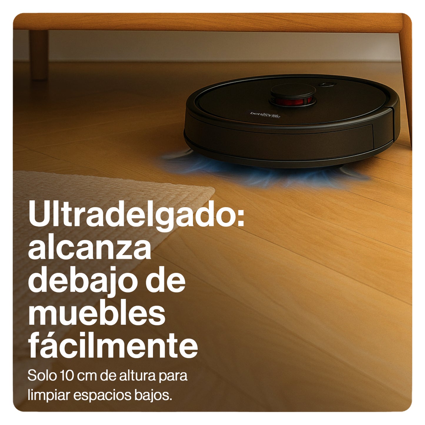 Conjunto Robot Laser Aspiradora y Mopa + Base Colector de Basura image 2