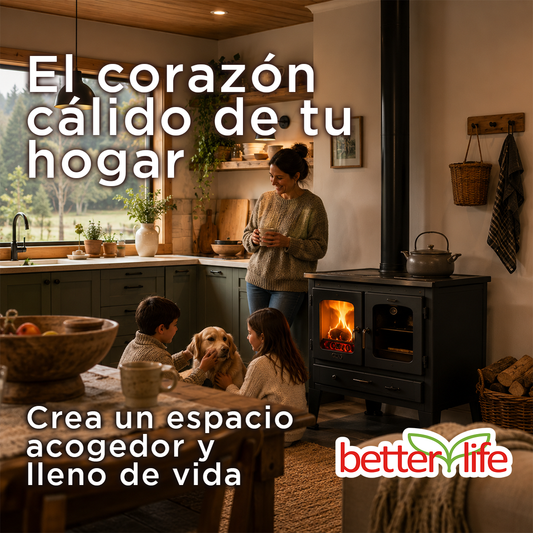 Cocina a leña