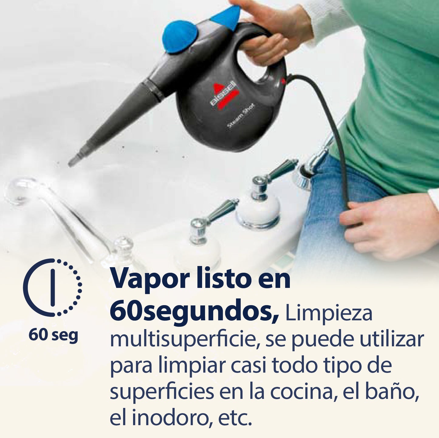 Limpiador a Vapor BISSELL 2635J image 7