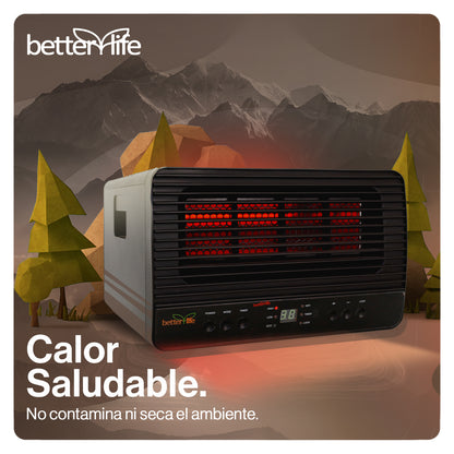 Producto de Venta de Bodega - Open Box - Estufa Infrarroja 45 m2 betterlife BLIR1500CW image 1