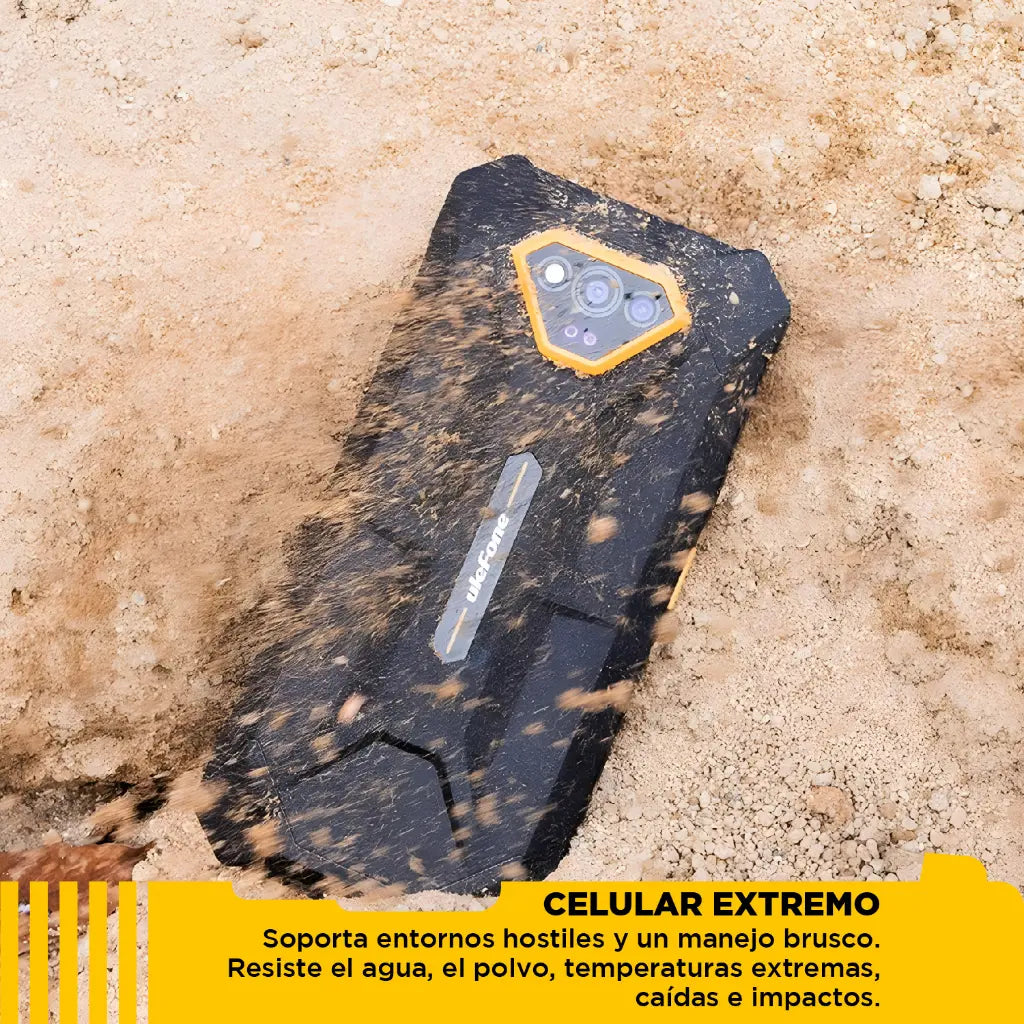 Celular Smartphone Militar Armor X13 4G, 64 GB, 50 MP, Dual SIM, Vision Nocturna