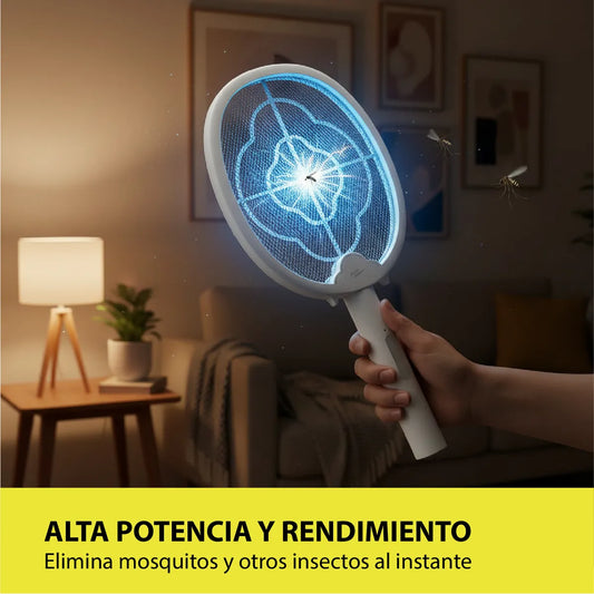 Raqueta Mata Moscas e Insectos - Insecto Free