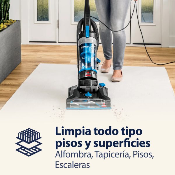 Aspiradora Ciclonica Vertical PowerForce Helix BISSELL 2111V - Imagen 7