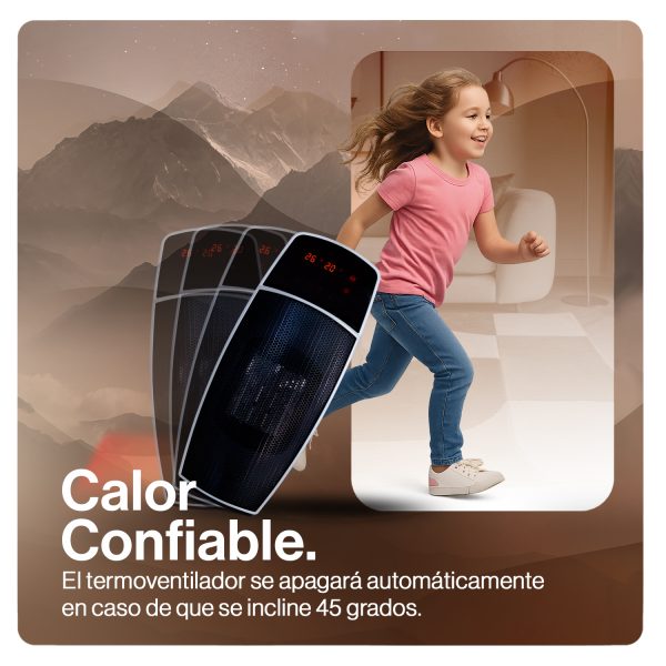 Termoventilador Digital Wi-Fi BLPTC1500W 15 m2 - Imagen 4