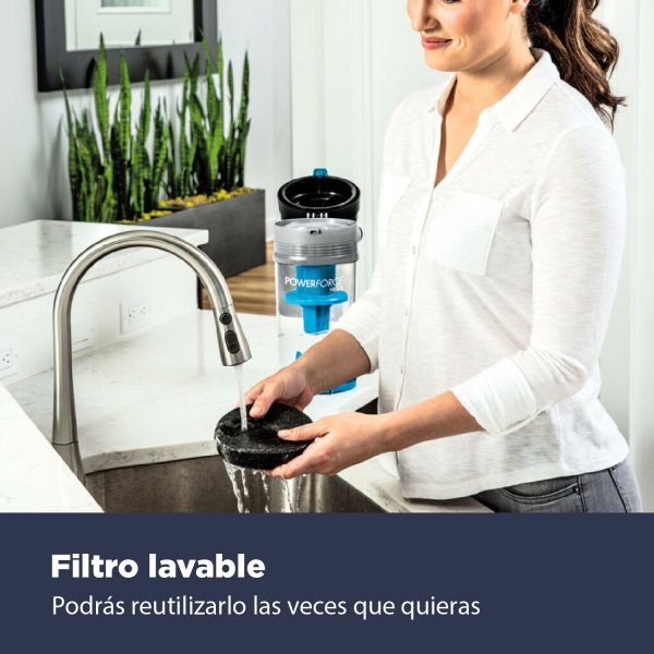 Aspiradora Ciclonica Vertical PowerForce Helix BISSELL 2111V - Imagen 4