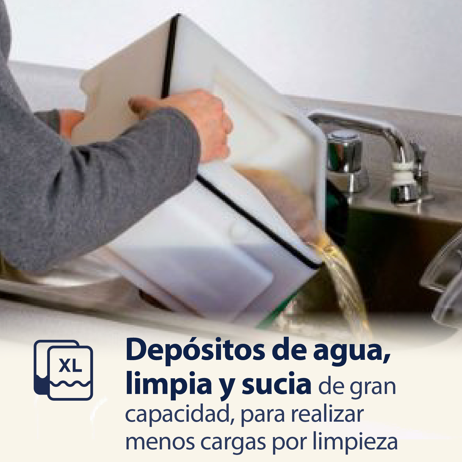 Lavadora de Alfombras Industrial Big Green BISSELL 48F3N - Imagen 7