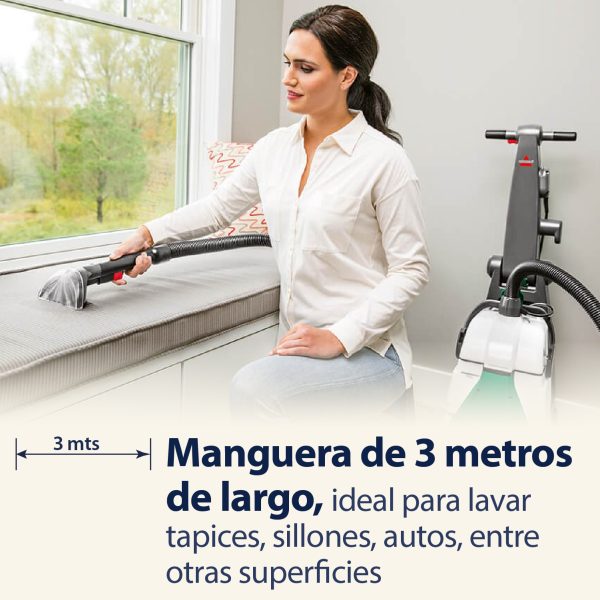 Lavadora de Alfombras Industrial Big Green BISSELL 48F3N - Imagen 6