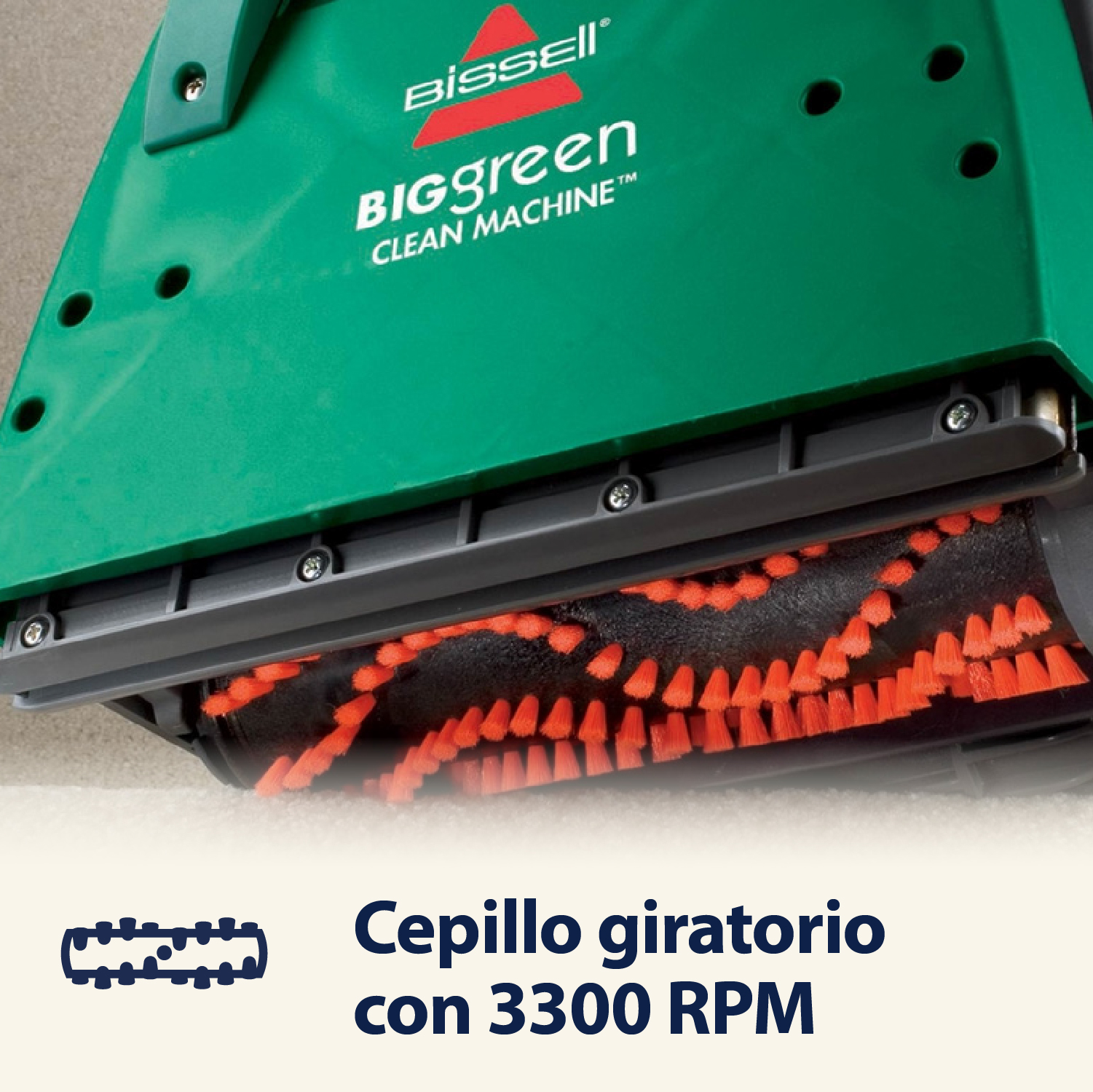 Lavadora de Alfombras Industrial Big Green BISSELL 48F3N - Imagen 5