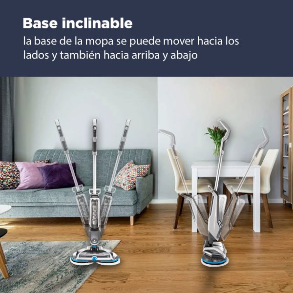 Trapeador Eléctrico Inalámbrico Spin Wave - Imagen 2