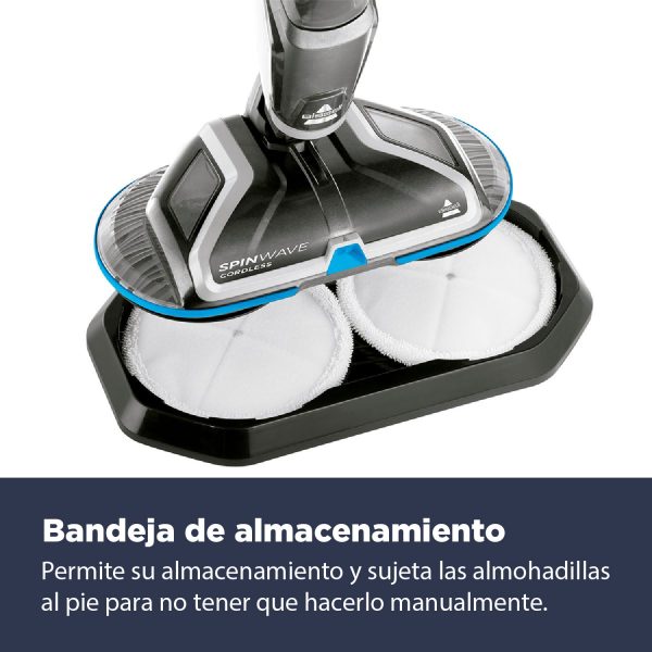 Trapeador Eléctrico Inalámbrico Spin Wave - Imagen 4