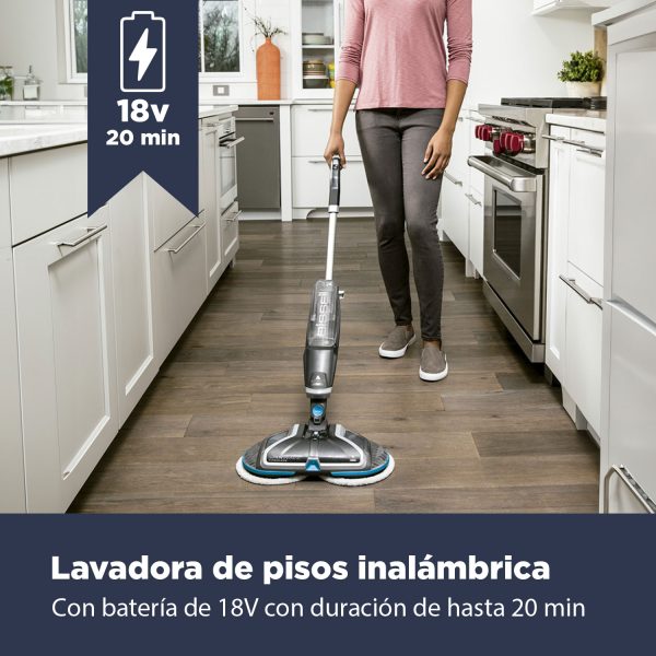 Trapeador Eléctrico Inalámbrico Spin Wave - Imagen 6