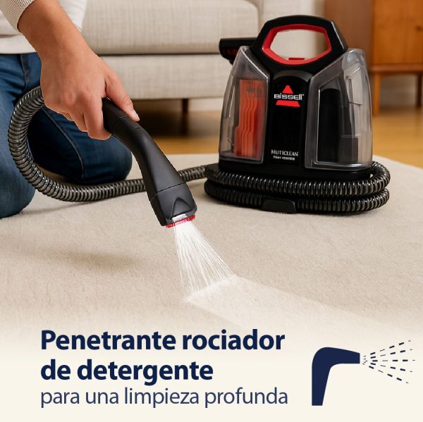 Lavadora de Tapices MultiClean SpotClean BISSELL 4720M + 2 Detergentes - Imagen 6