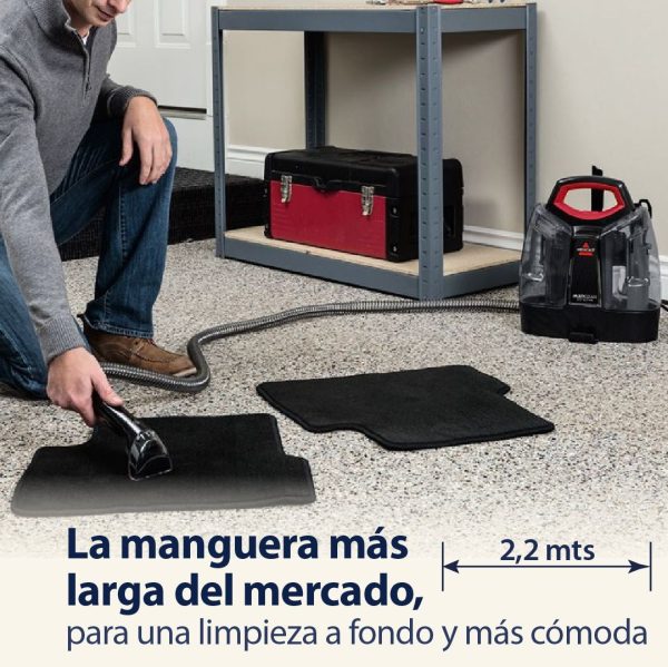 Lavadora de Tapices MultiClean SpotClean BISSELL 4720M + 2 Detergentes - Imagen 7