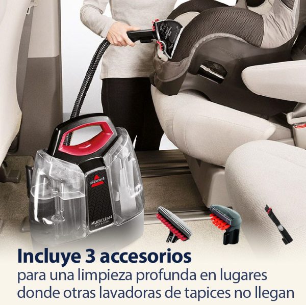 Lavadora de Tapices MultiClean SpotClean BISSELL 4720M + 2 Detergentes - Imagen 8
