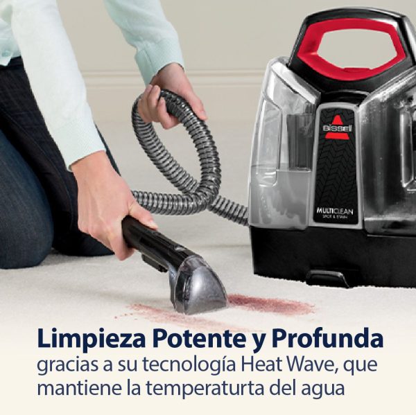 Lavadora de Tapices MultiClean SpotClean BISSELL 4720M + 2 Detergentes - Imagen 9